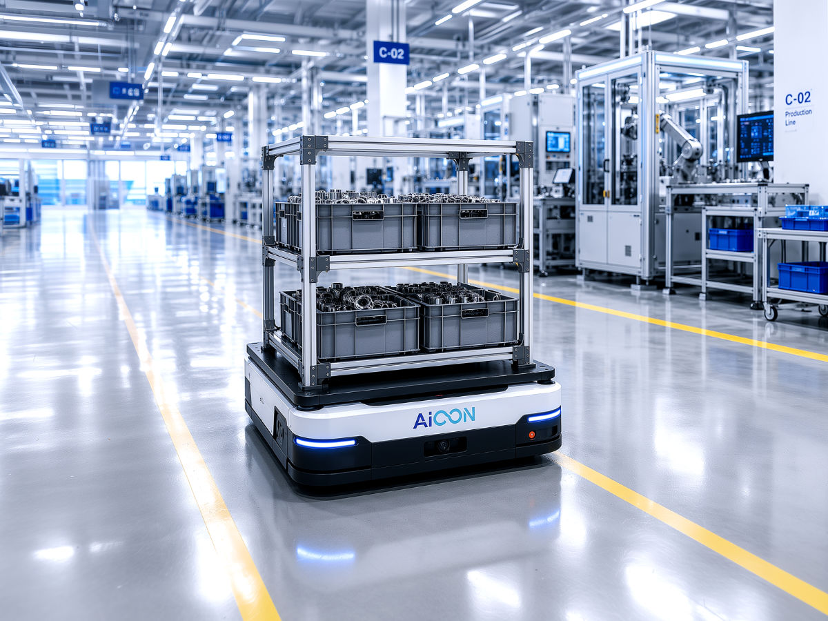 AICON : AGV Robot Manufacturer and AMR Solutions
