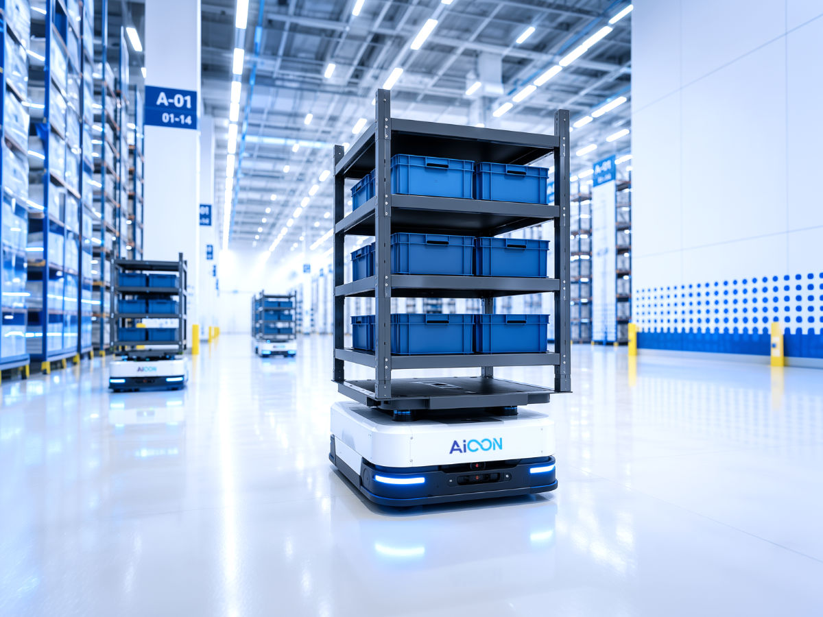 AICON : AGV Robot Manufacturer and AMR Solutions