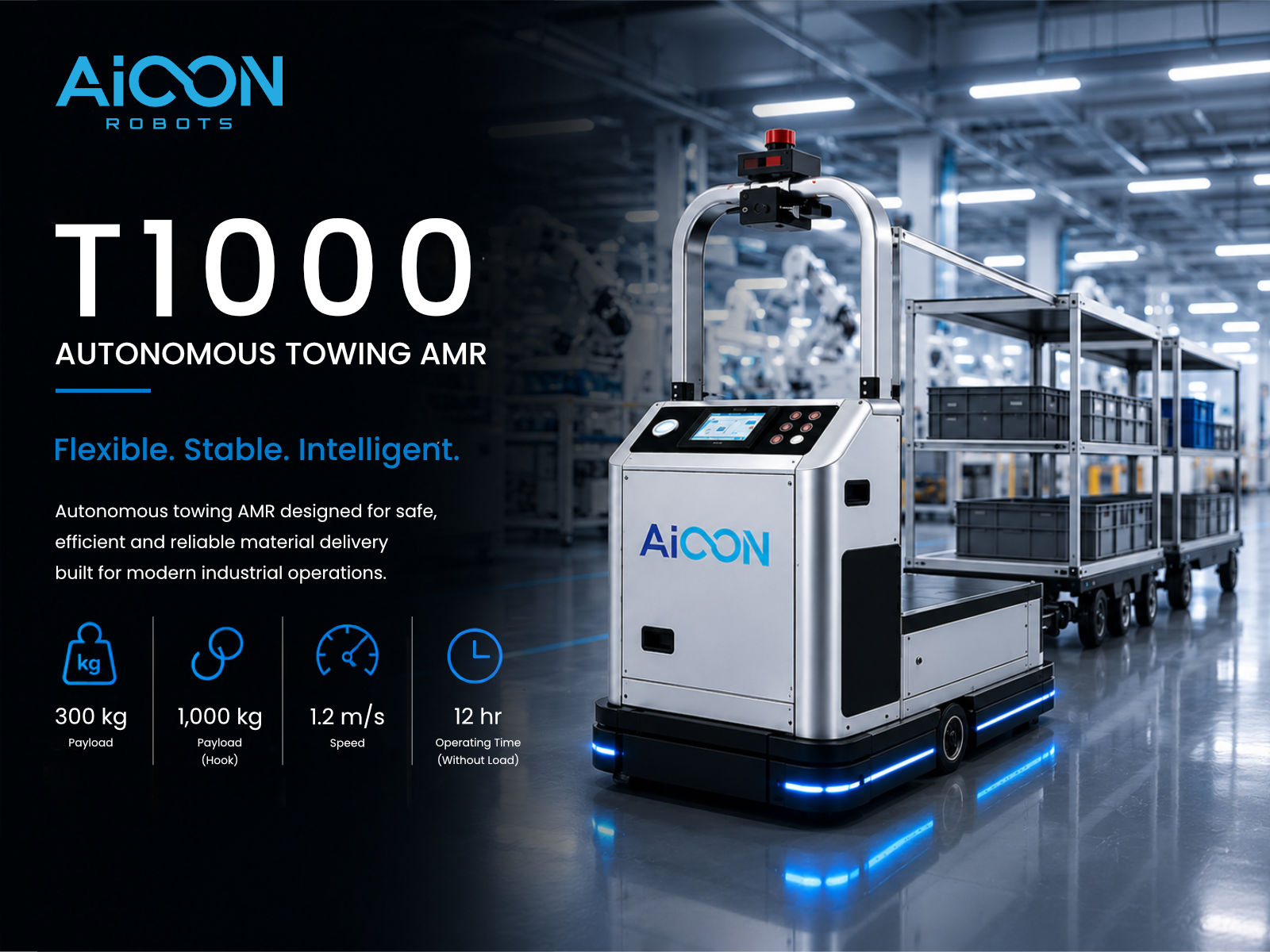 aicon project reference T1000 - Aicon Robot
